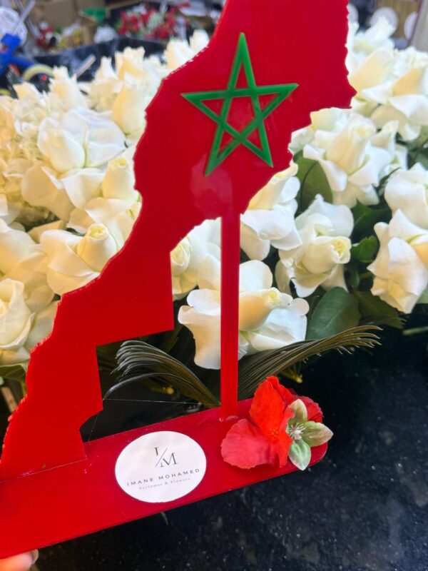 اكريليك خريطة المغرب